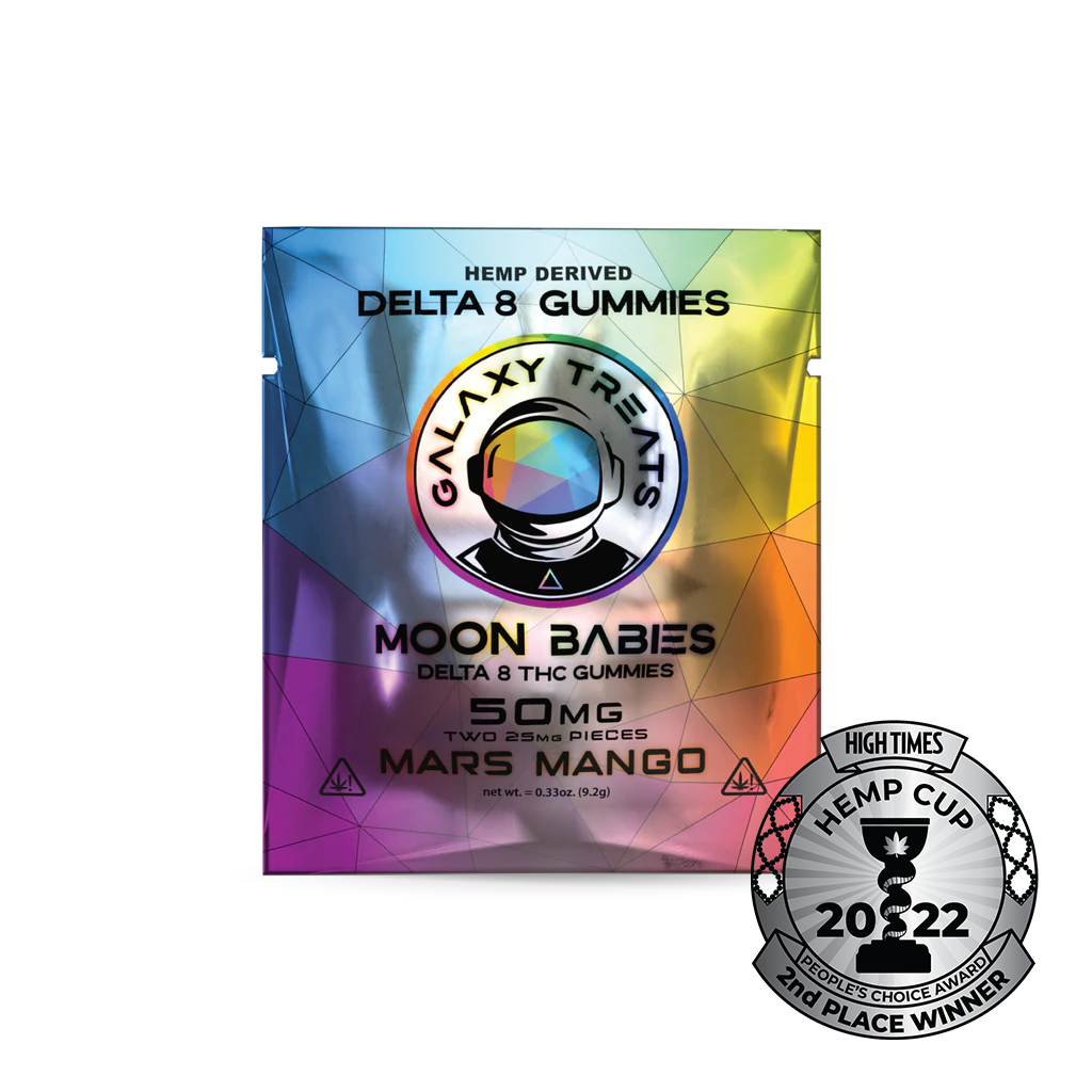Mars Mango Delta 8 Gummies (2- 25mg Gummies)
